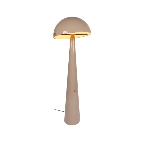 Lampa podłogowa rustykalna Lucide BARONE — taupe, E27, Ø 52.6 cm — 65702/01/41