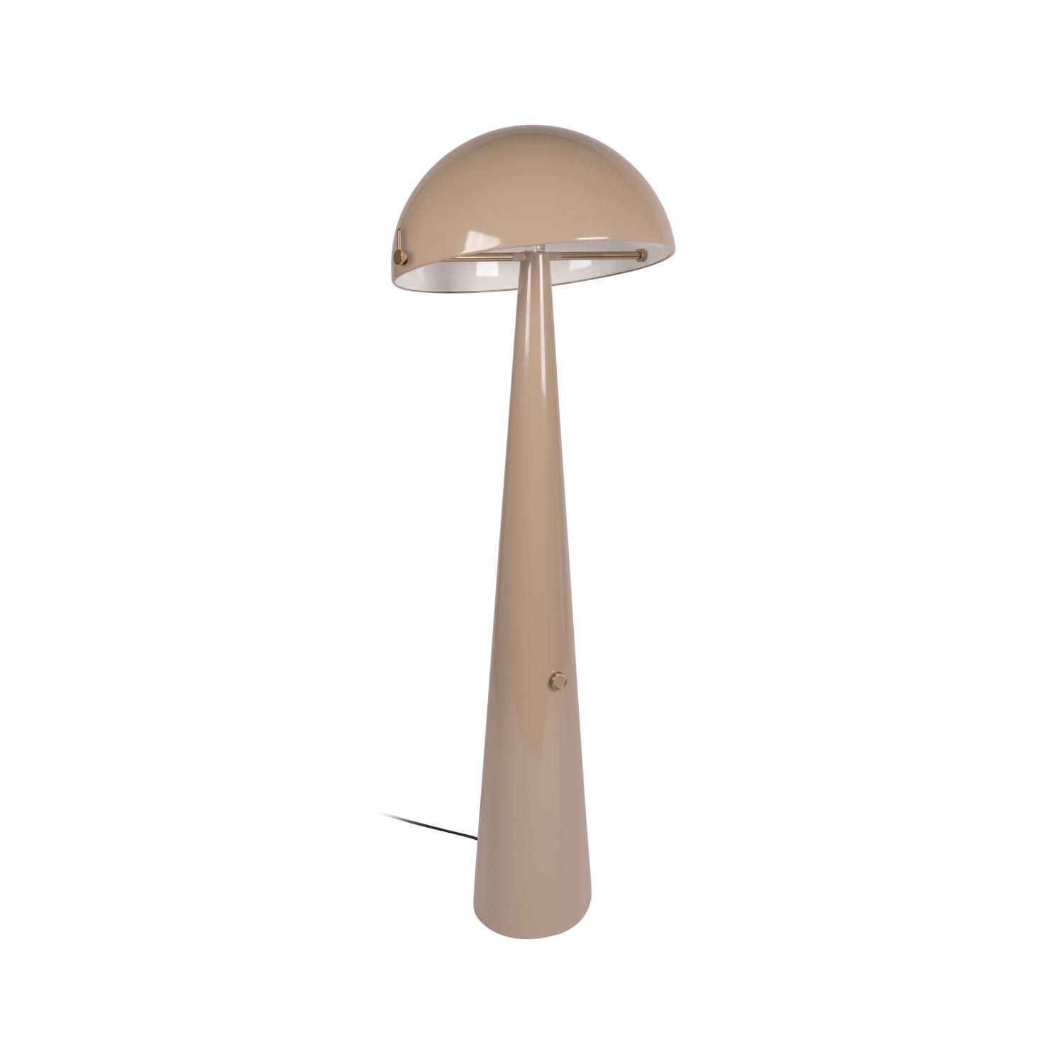 Lampa podłogowa rustykalna Lucide BARONE — taupe, E27, Ø 52.6 cm — 65702/01/41 - obrazek 2