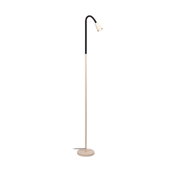 Lampa podłogowa nowoczesna Lucide JASPER — kremowa, GU10 — 65706/01/38