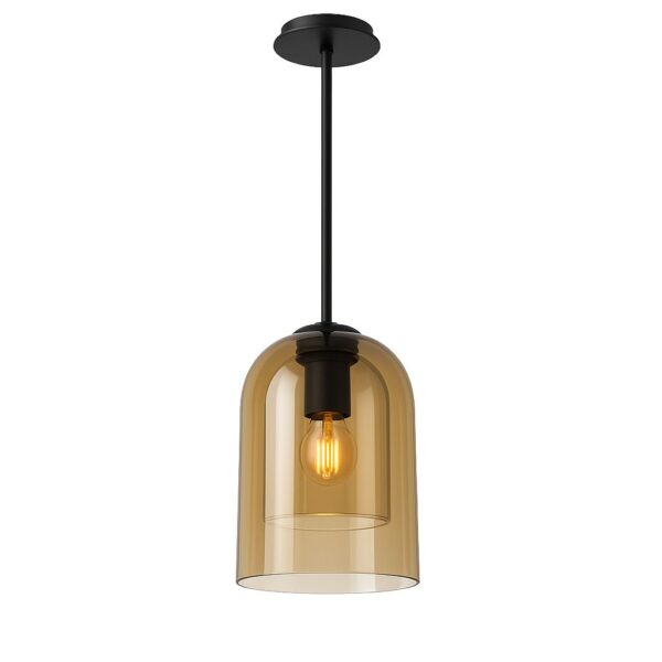LAMPA WISZĄCA APP1704-1PC Amber