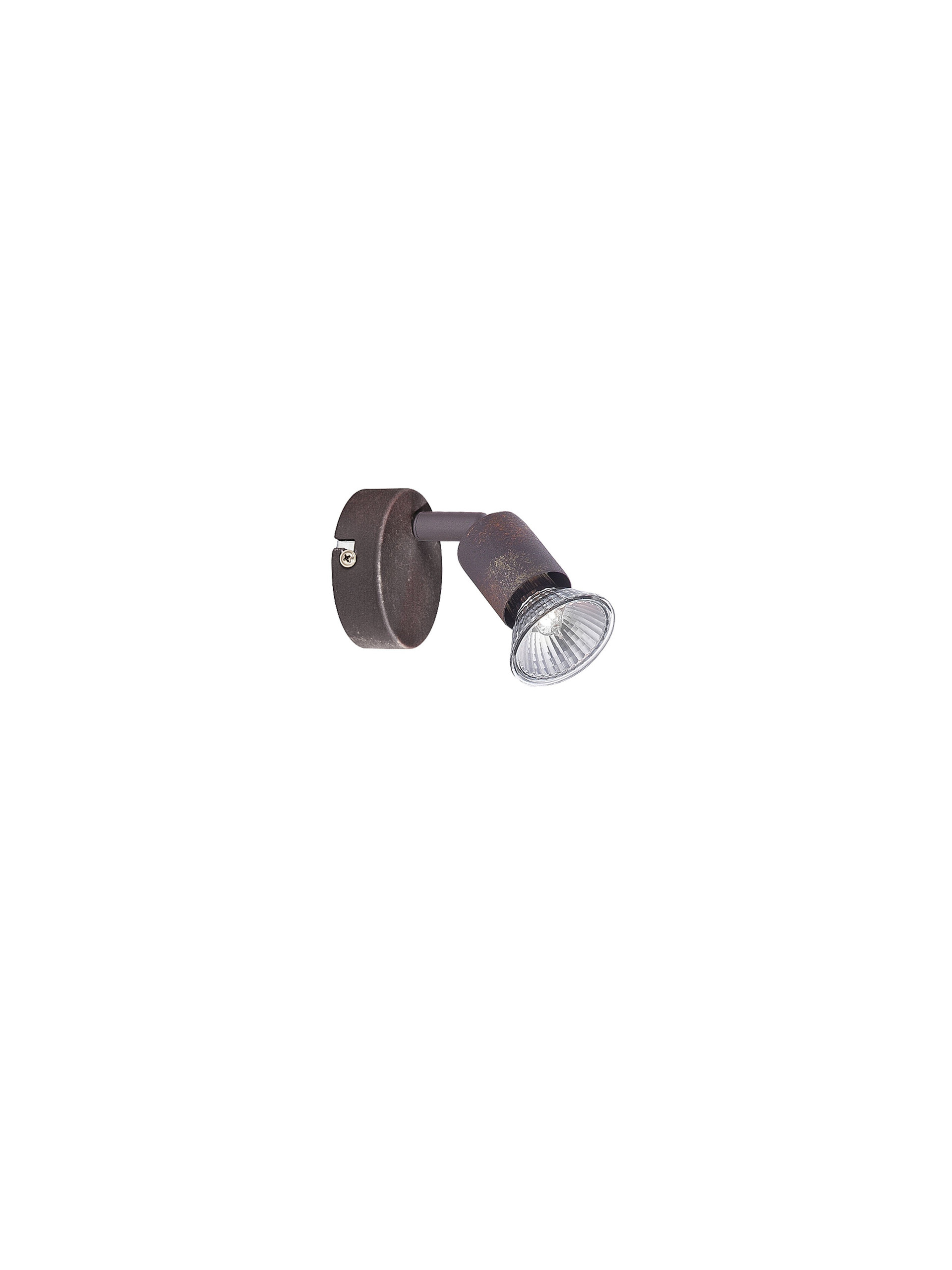 Reflektor sufitowy minimalistyczny Luces Exclusivas MIRAMAR, rdzawy, 1 × GU10, Ø 8 cm – LE42494 - obrazek 2