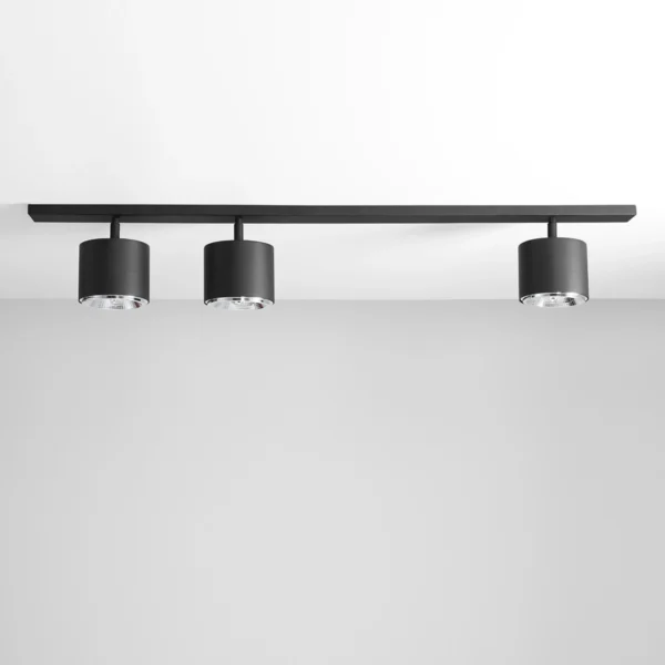 Plafon minimalistyczny Aldex BOT 3 1047PL_E czarny 3×GU10