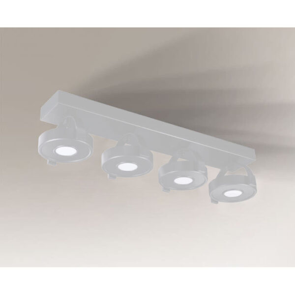 Reflektor sufitowy Antigo SAKURA IL – biały, LED, 3000 K – 7300