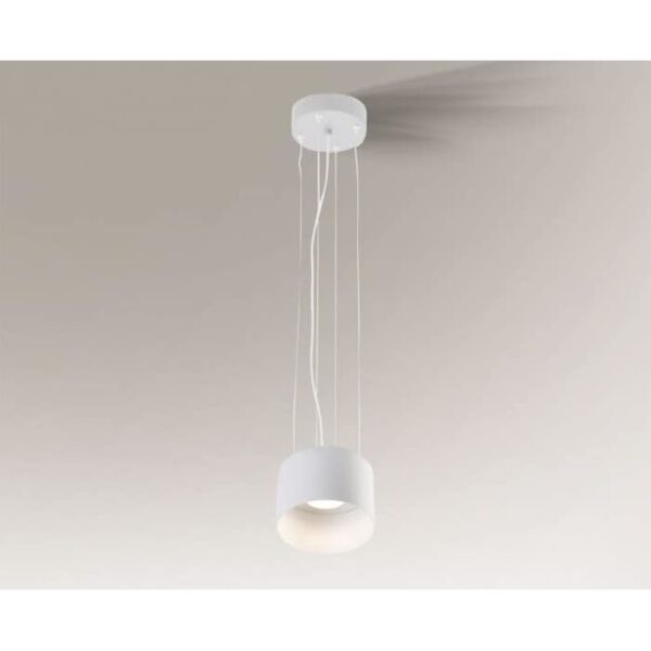 Lampa wisząca nowoczesna Antigo KONAN – biała, 1 × GX53 – 7658