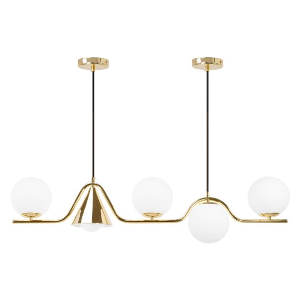 LAMPA SUFITOWA WISZĄCA Gold APP1662-5CP