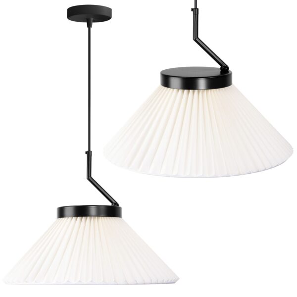 LAMPA SUFITOWA WISZĄCA BLACK APP1670-1CP