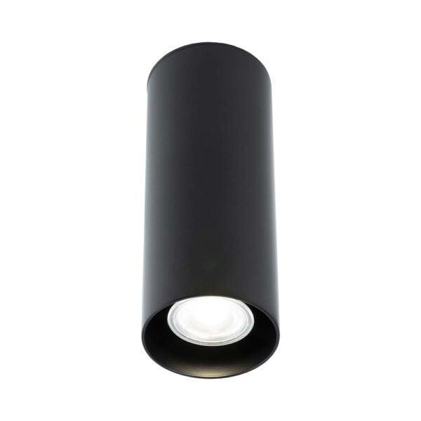 Lampa sufitowa nowoczesna Antigo KOBE – czarna, 1 × GU10 – 1172