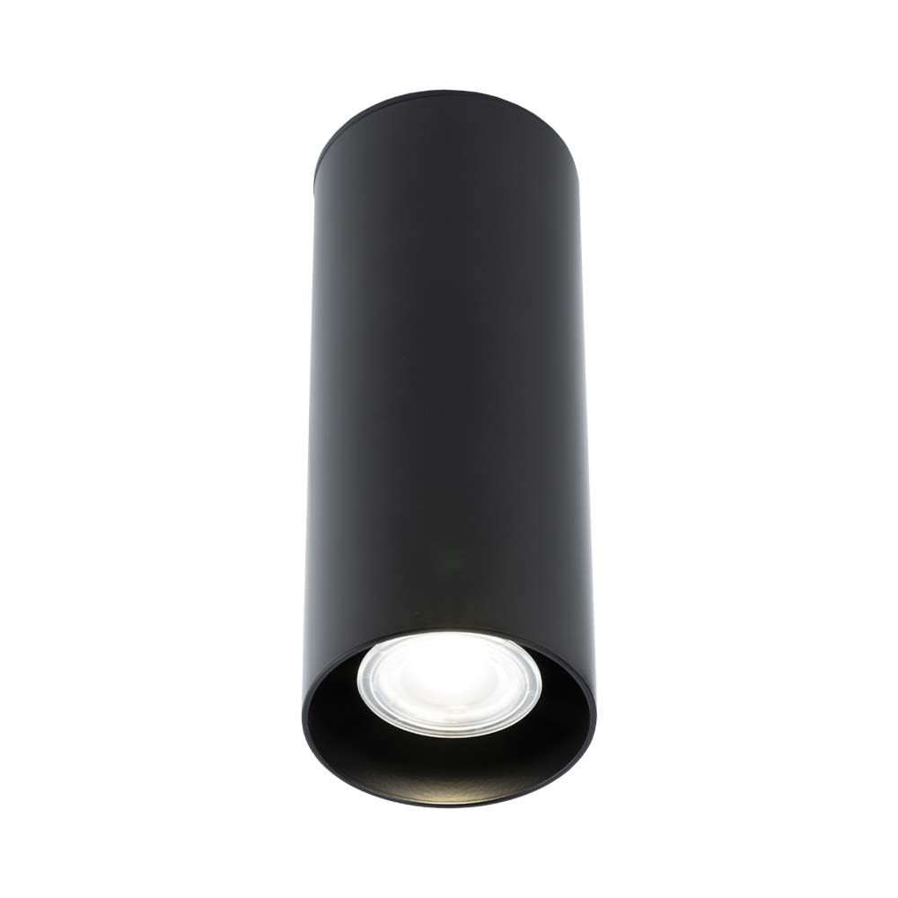 Lampa sufitowa nowoczesna Antigo KOBE – czarna, 1 × GU10 – 1172