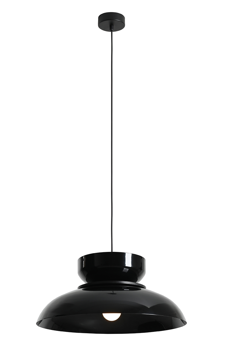 Lampa wisząca nowoczesna Aldex ALDO DARK 1152G3_3_C czarna 1×E27