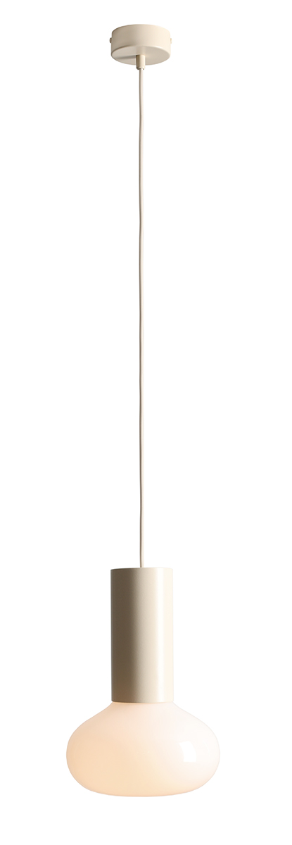 Lampa wisząca nowoczesna Aldex FLO S 7000G9_S kremowa 1×E14