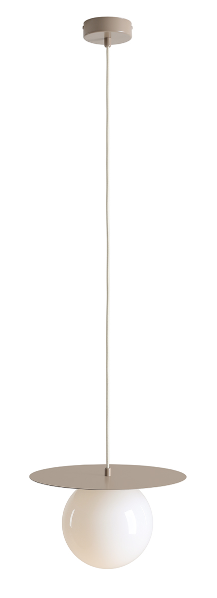 Lampa wisząca minimalistyczna Aldex LOOP M 1125G17_M beżowa 1×E27
