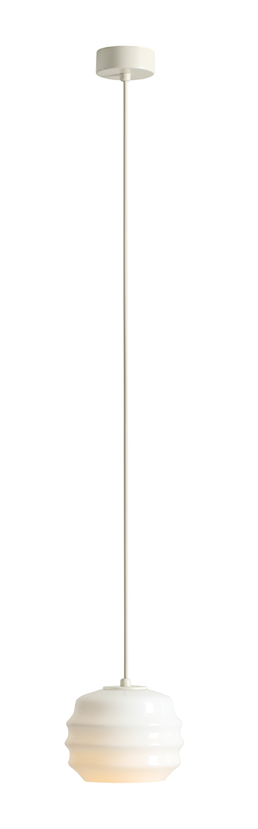 Lampa wisząca nowoczesna Aldex PUFF 1159G20 jasnokremowa 1×E27