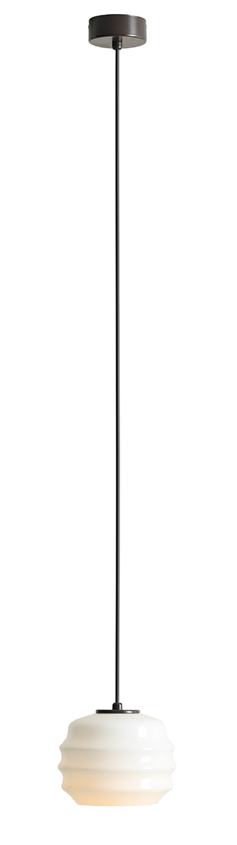 Lampa wisząca nowoczesna Aldex PUFF 1159G28 brązowa mokka 1×E27