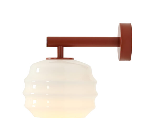 Kinkiet nowoczesny Aldex PUFF 1159C24 ceglany 1×E27