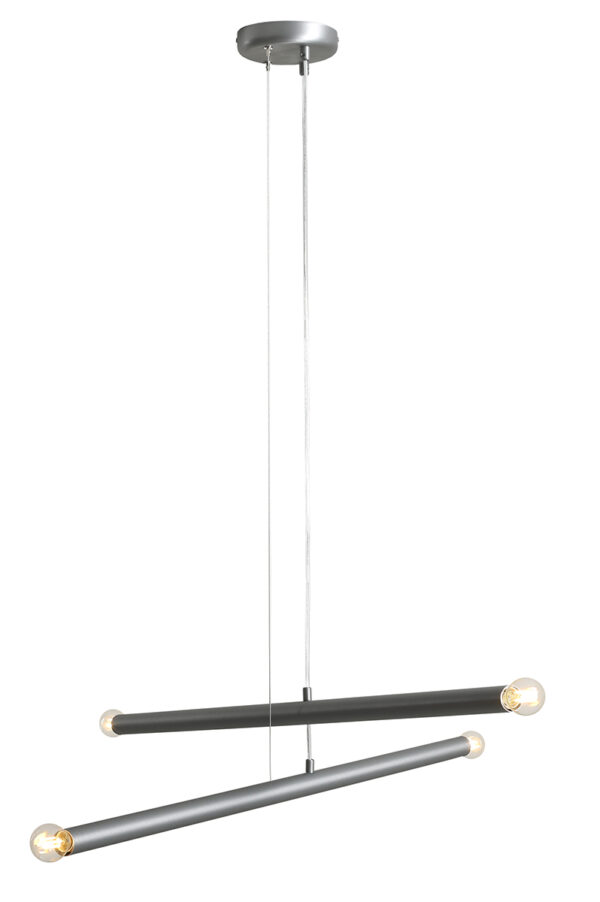 Lampa wisząca minimalistyczna Aldex TUBO 4 1072L5 stalowa 4×E14