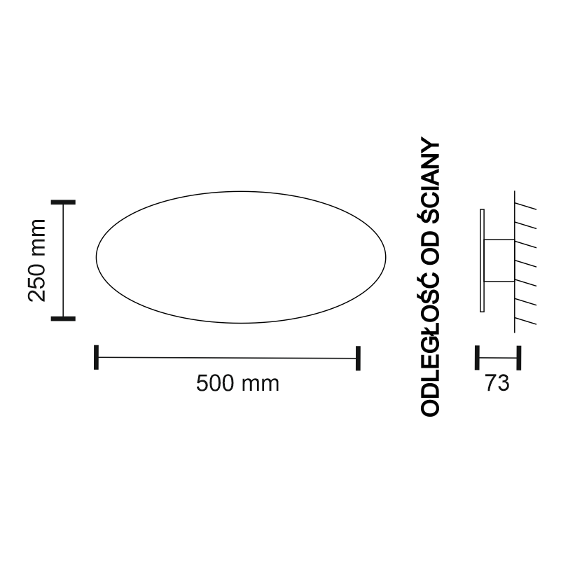 Kinkiet Antigo SUZU – biały, LED, 3000 K – 7433 - obrazek 2