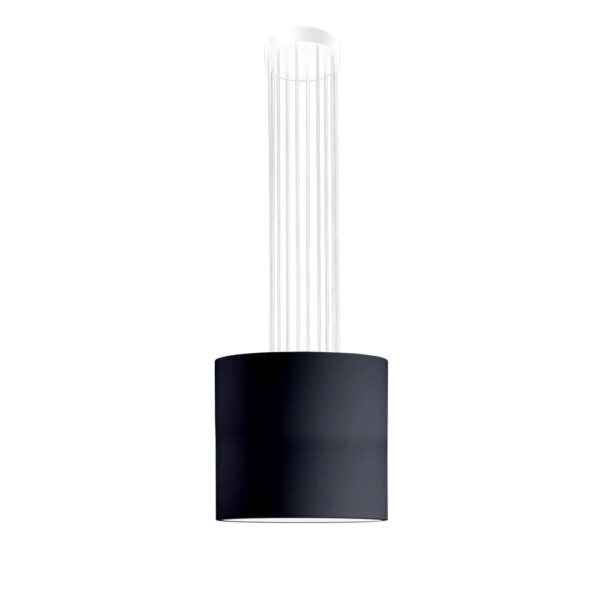 Lampa wisząca nowoczesna Antigo IHI – biała / czarna – 9495