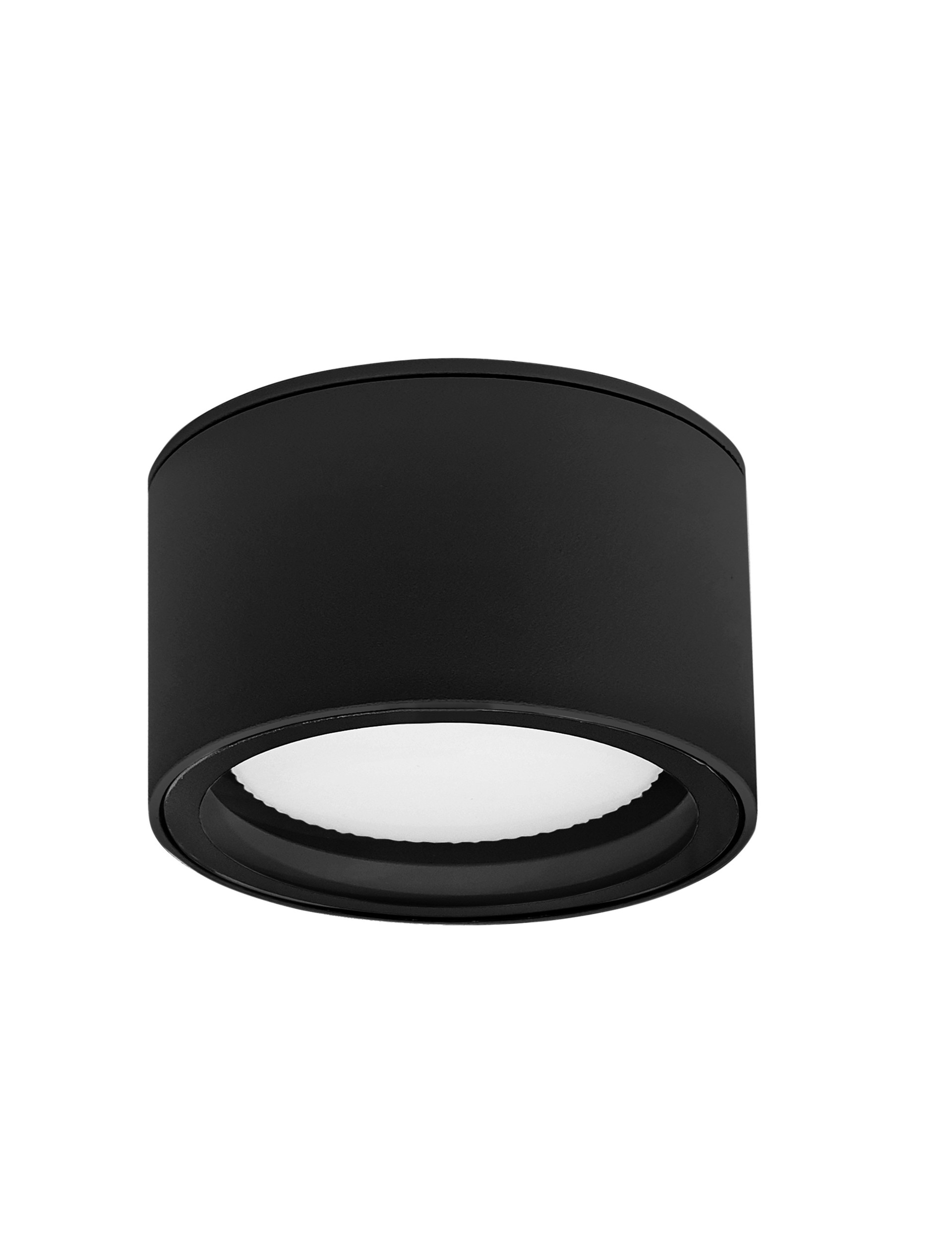 Plafon zewnętrzny nowoczesny Luces Exclusivas MEJORADA, czarny, 1 × GX53, Ø 10 cm – LE73539 - obrazek 2