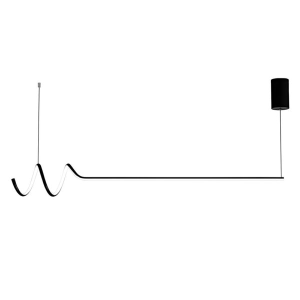 Lampa wisząca LHJ030-CP 120cm BLACK