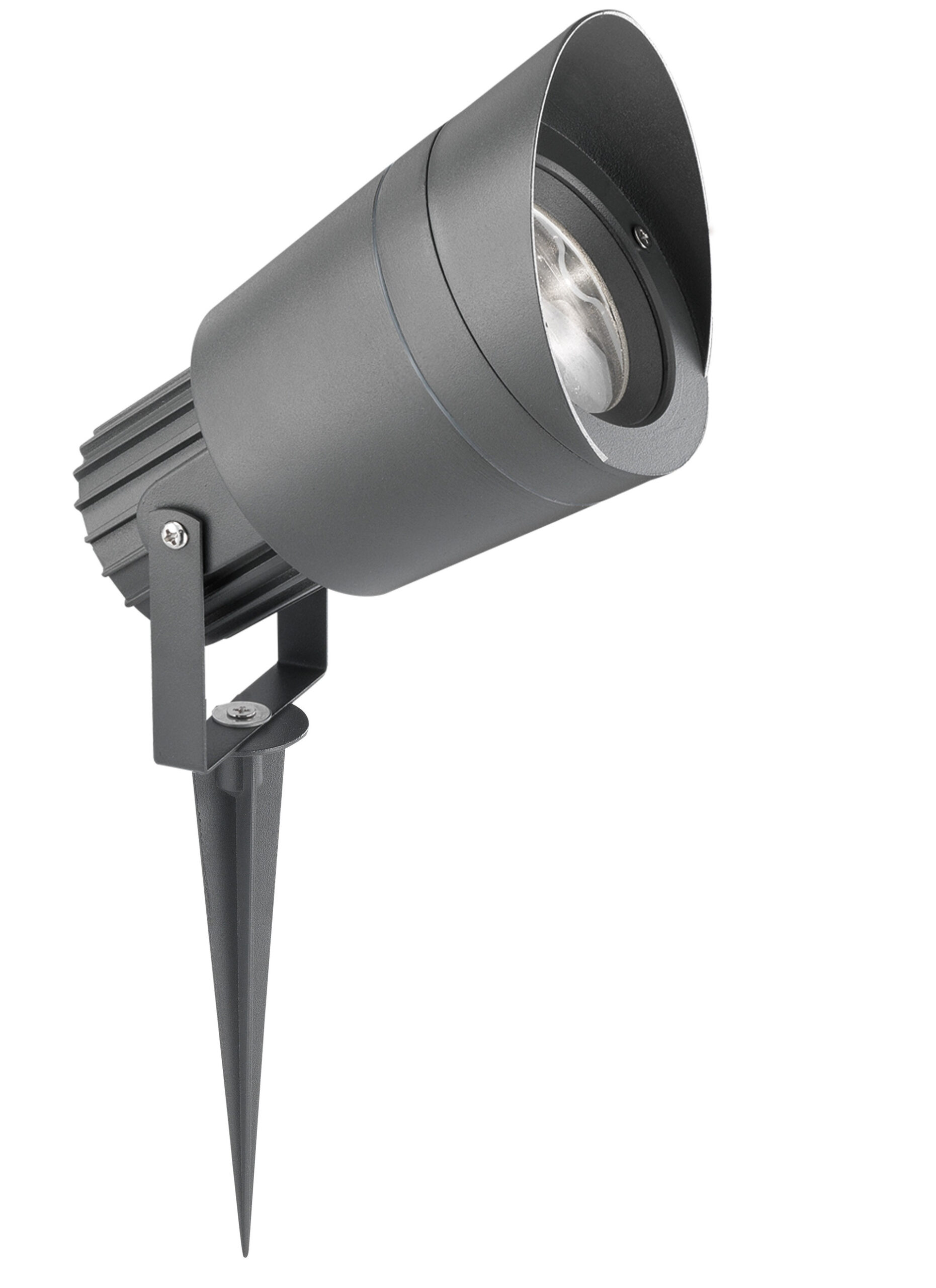 Reflektor ogrodowy nowoczesny Luces Exclusivas TORREJON, ciemnoszary, 1 × GU10, Ø 11 cm – LE71457 - obrazek 2