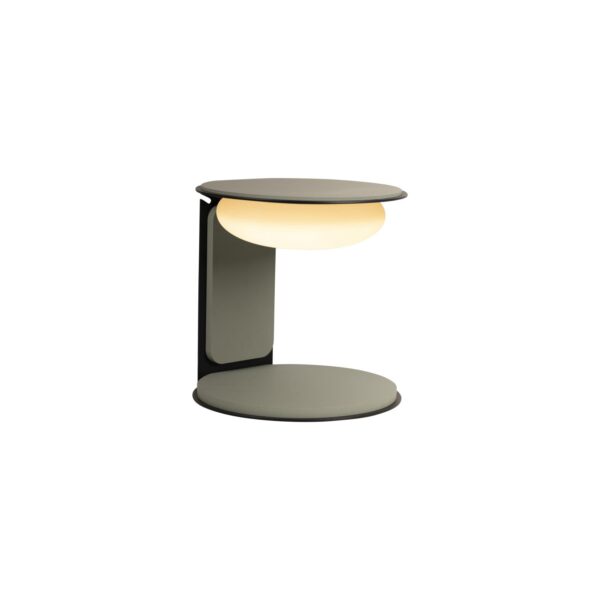 Lampa stołowa nowoczesna Lucide ALINDA — zielona, LED 9 W, Ø 20 cm — 77591/15/33