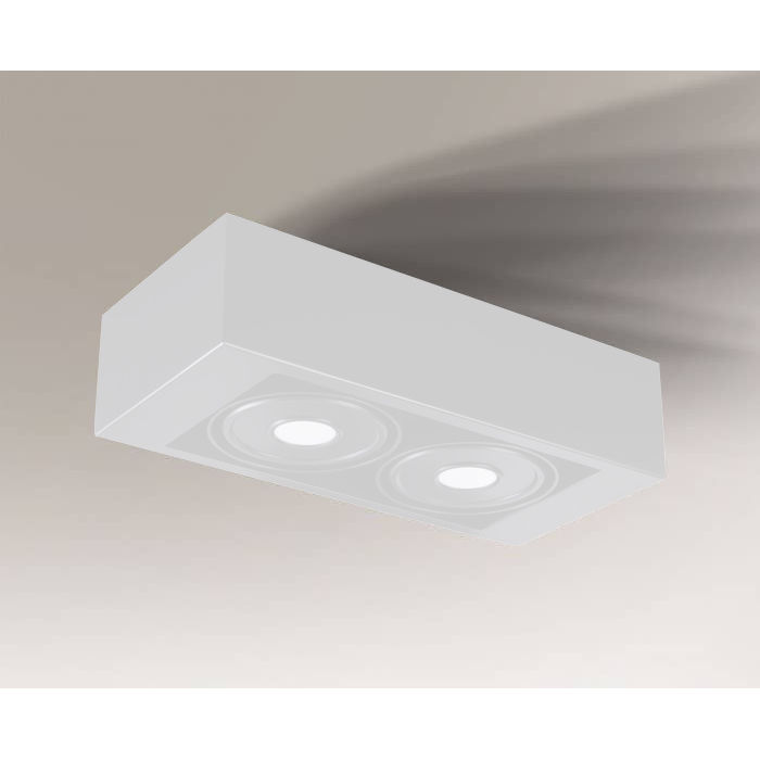 Lampa sufitowa Antigo UTO IL 2 – biała, LED, 3000 K – 7196