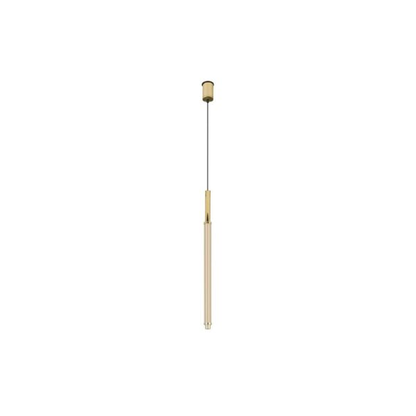 Lampa wisząca nowoczesna Antigo ASTAKO Z 70 cm – mosiądz, mosiądz połysk, LED 2 W, 3000 K – 5230- MP