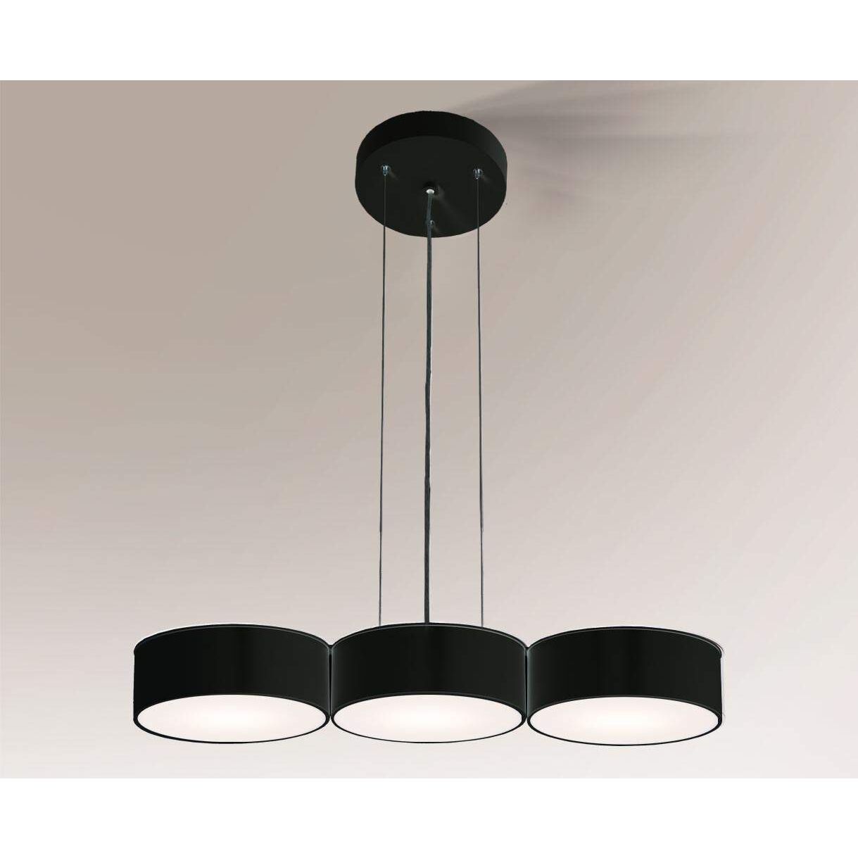 Lampa wisząca nowoczesna Antigo ZAMA – czarna, LED, 3000 K – 7535
