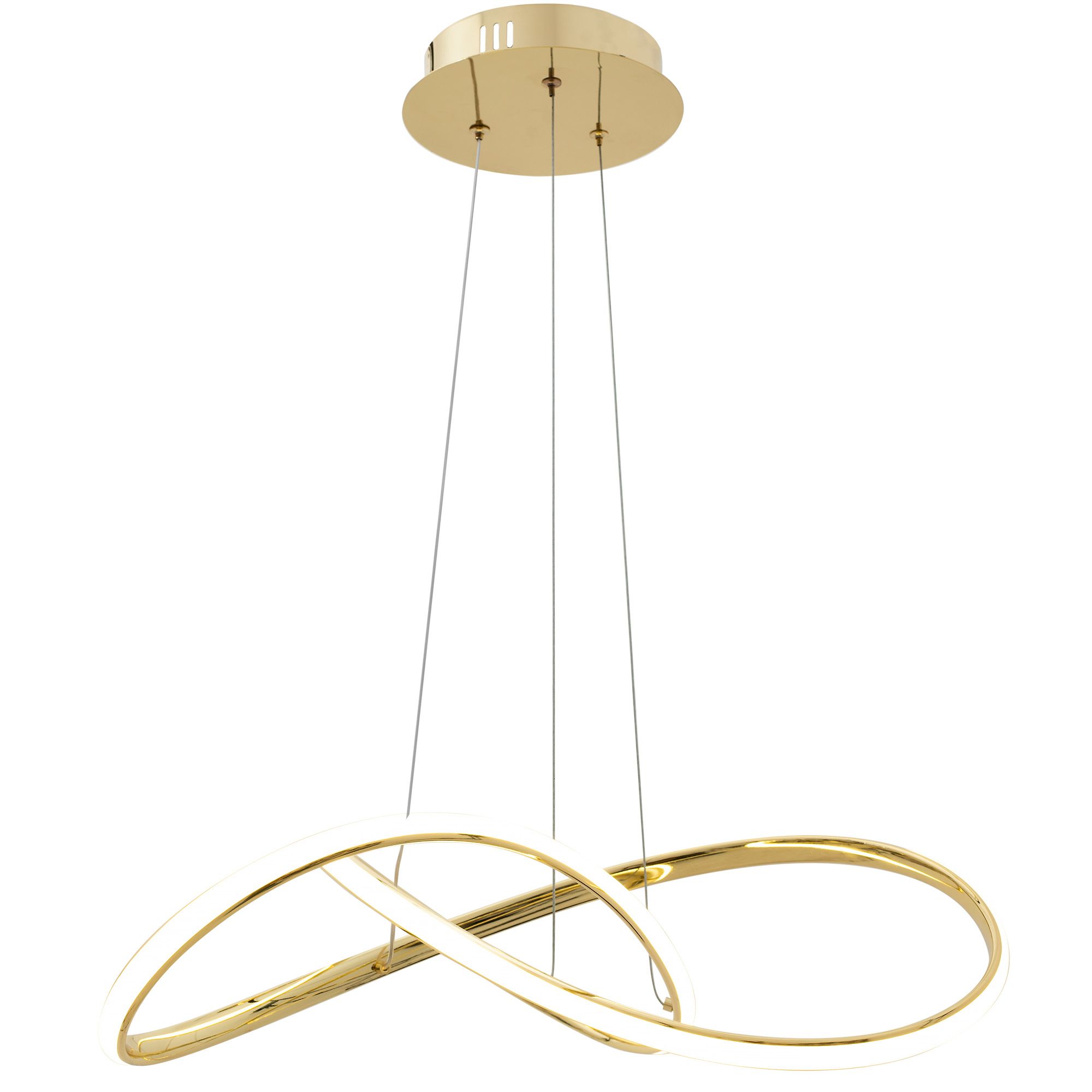 LAMPA SUFITOWA WISZĄCA LED APP1601-CP Gold