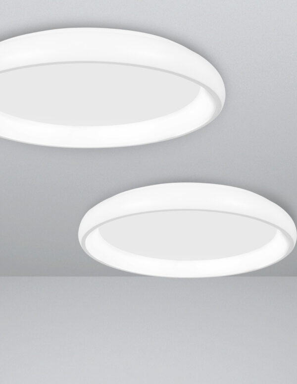 Plafon nowoczesny Luces Exclusivas TOLU, biały, LED 32 W 3000 K, Ø 40 cm – LE41505