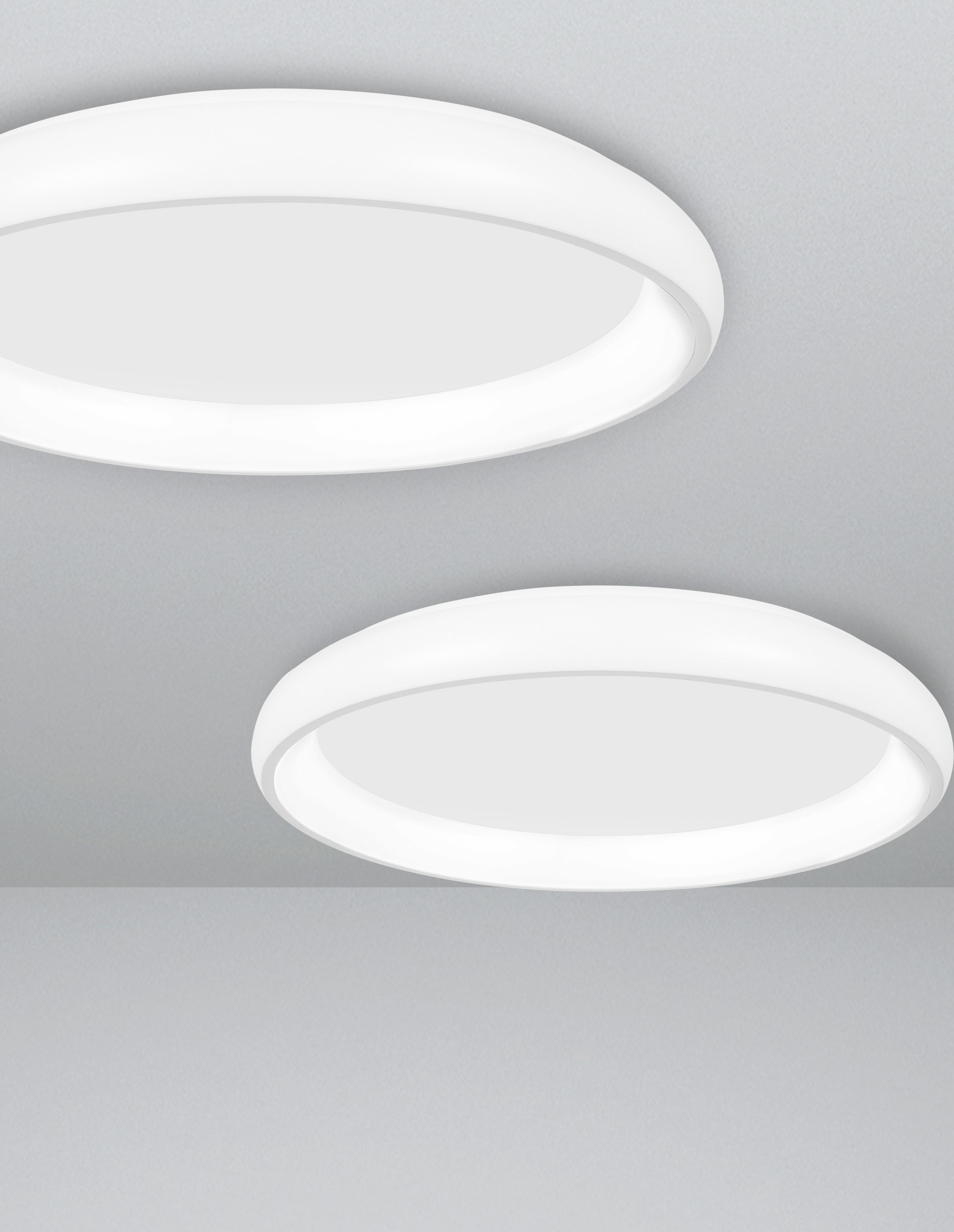 Plafon nowoczesny Luces Exclusivas TOLU, biały, LED 32 W 3000 K, Ø 40 cm – LE41505