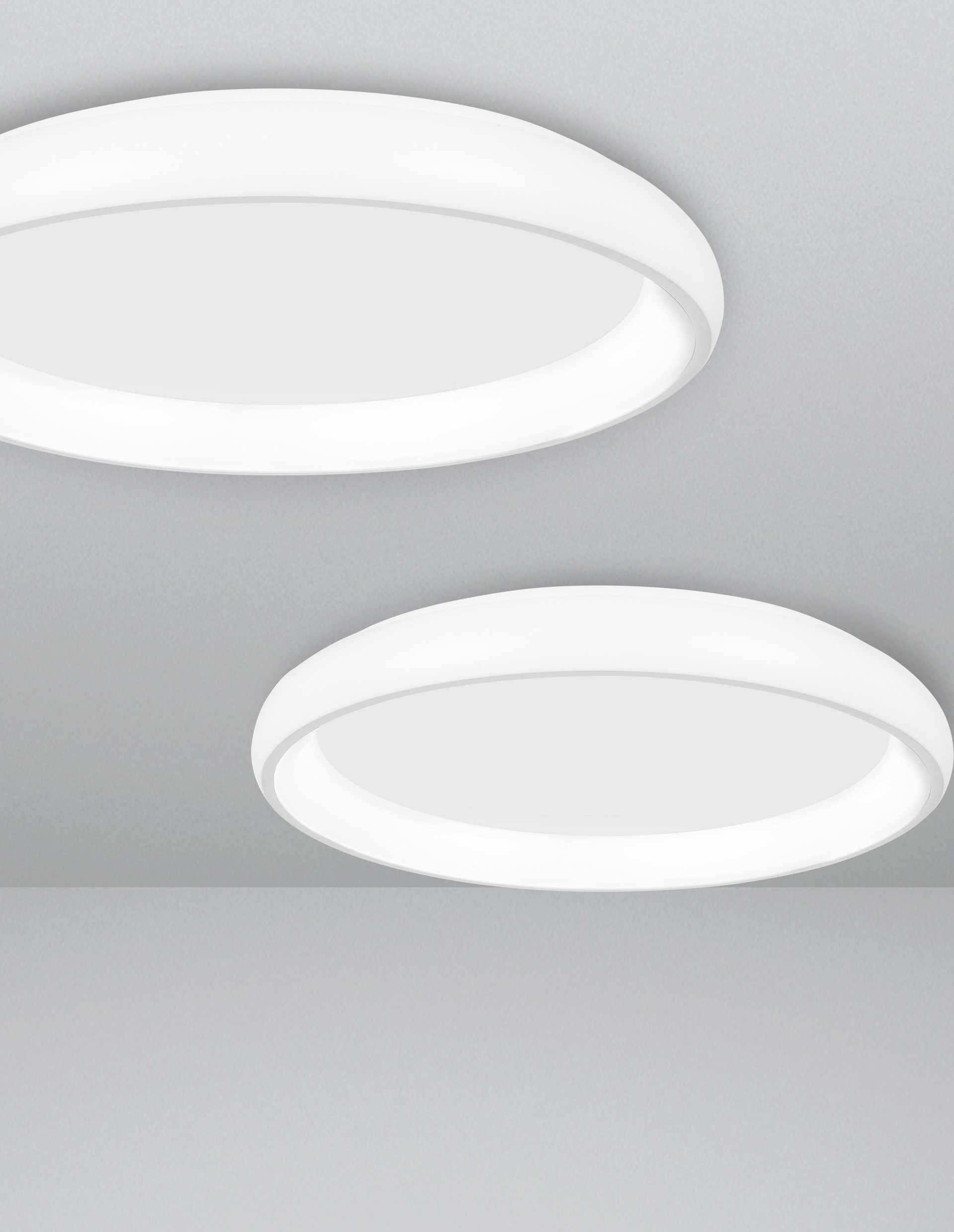 Plafon nowoczesny Luces Exclusivas TOLU, biały, LED 50 W 3000 K, Ø 60 cm – LE41507 - obrazek 4