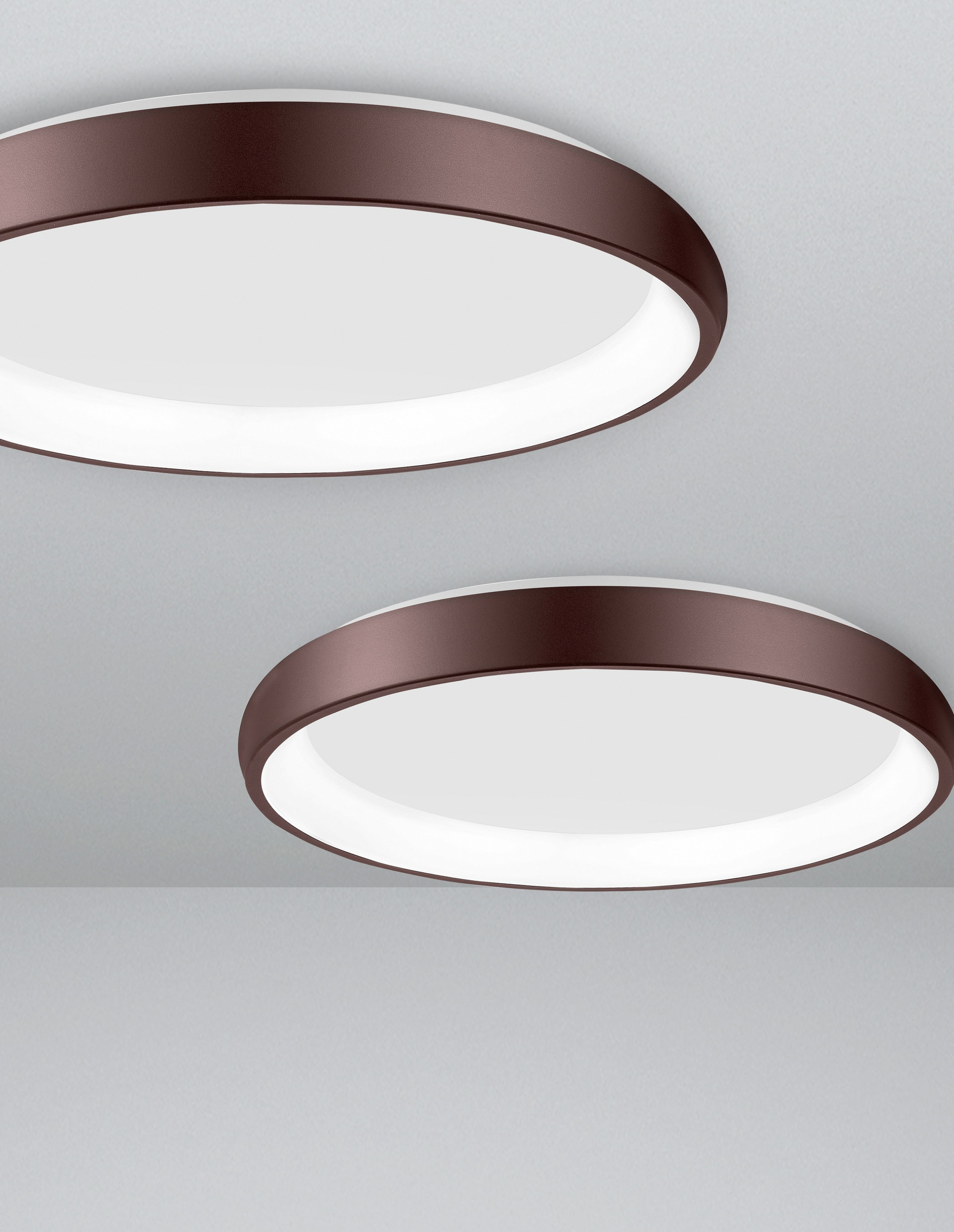 Plafon nowoczesny Luces Exclusivas TOLU, brązowy, LED 50 W 3000 K, Ø 60 cm – LE41504 - obrazek 6