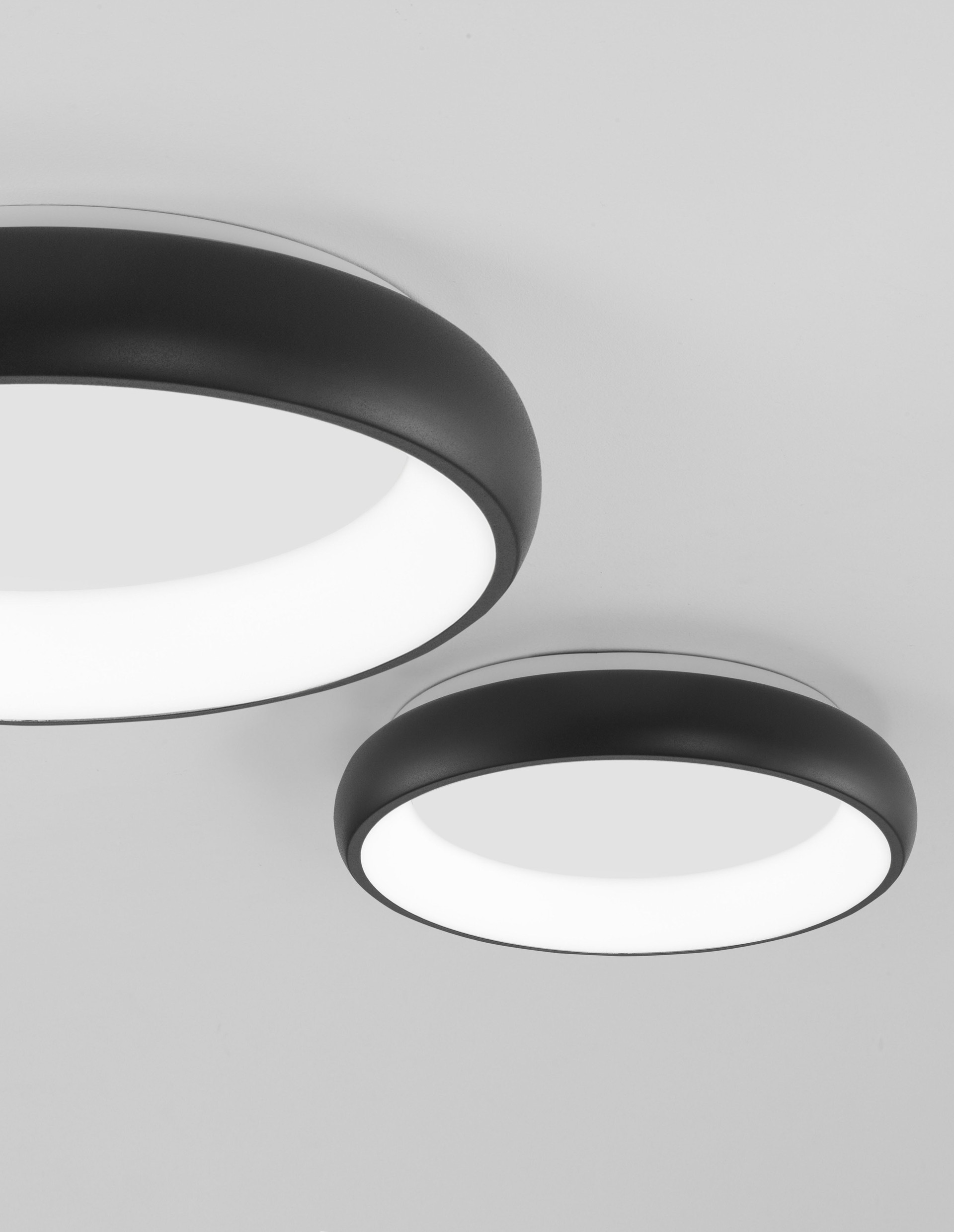 Plafon nowoczesny Luces Exclusivas TOLU, czarny, LED 32 W 3000 K, Ø 40 cm – LE41500 - obrazek 6