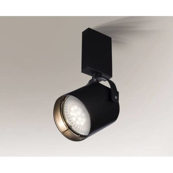 Reflektor sufitowy Antigo TENRI – czarny – 7265