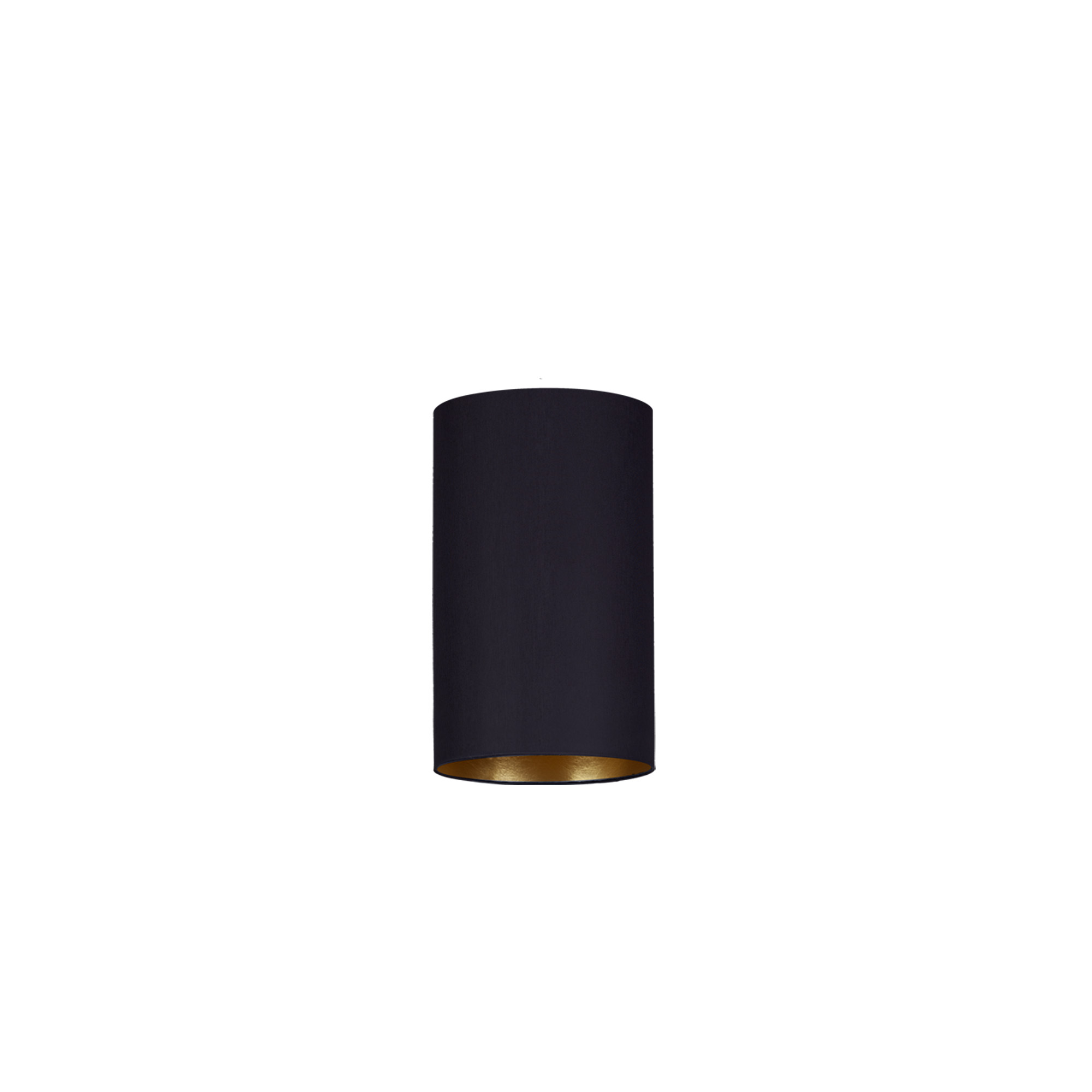 Abażur nowoczesny CAMELEON BARREL THIN S 8524, czarno-złoty – Nowodvorski Lighting
