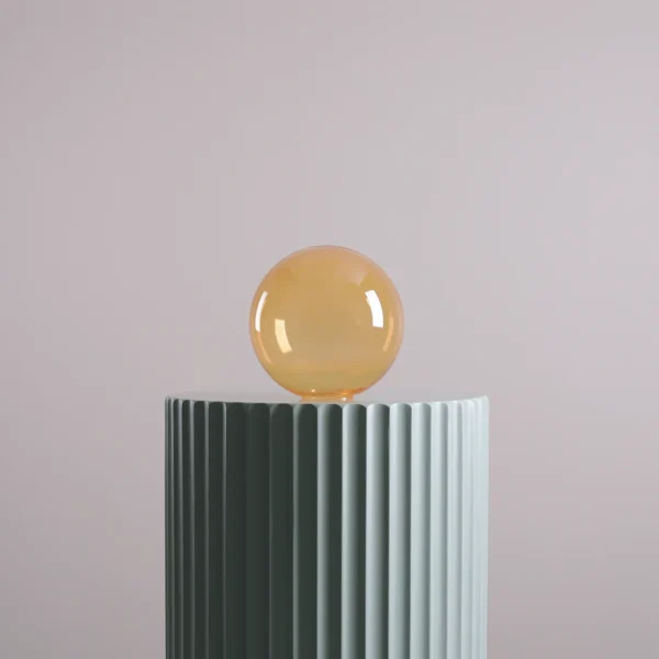 Klosz Aldex Ø14 cm pomarańczowy KLOSZ 14 P