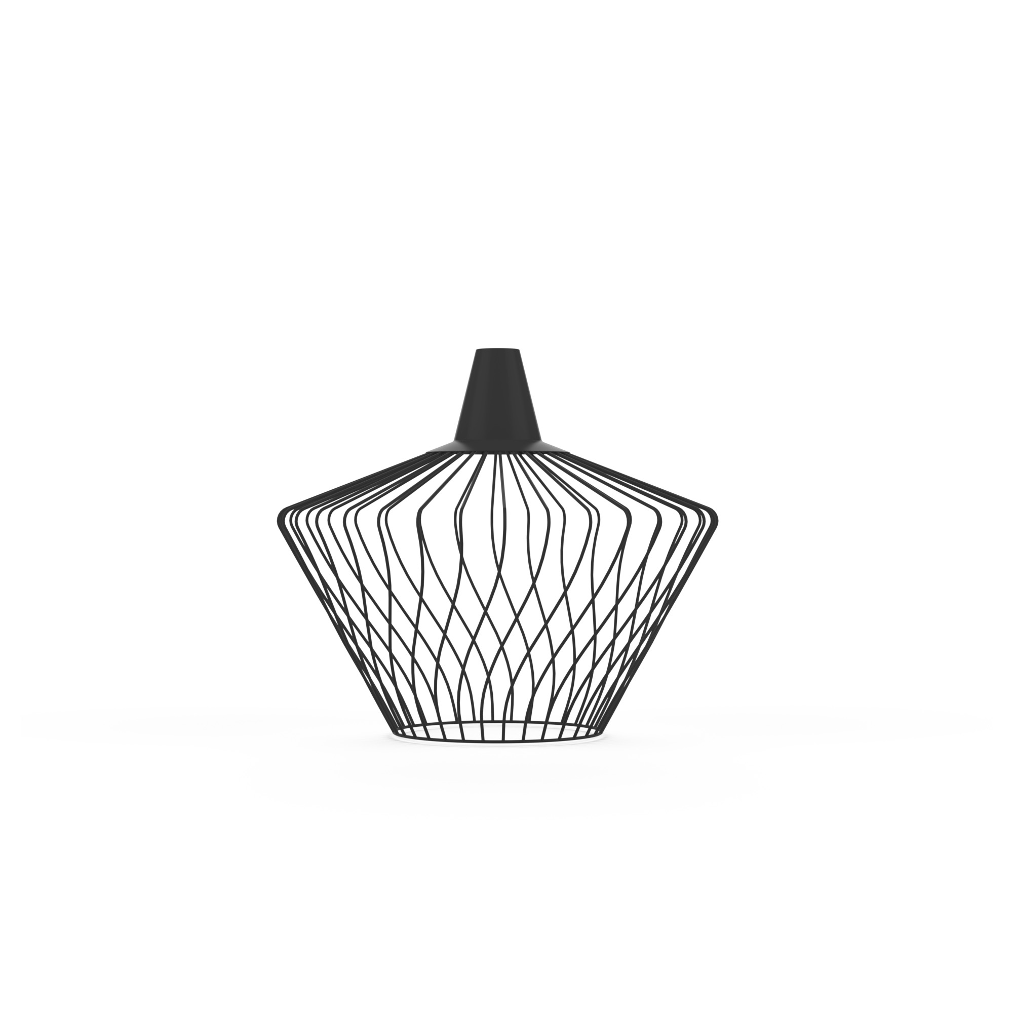 Klosz nowoczesny CAMELEON WAVE S 8605, czarny – Nowodvorski Lighting