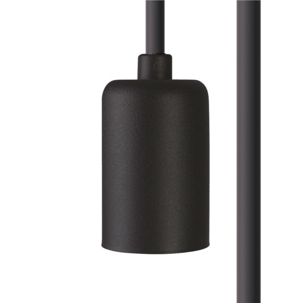 Zawieszenie z oprawką CAMELEON E27 5 m 8664, czarne – Nowodvorski Lighting