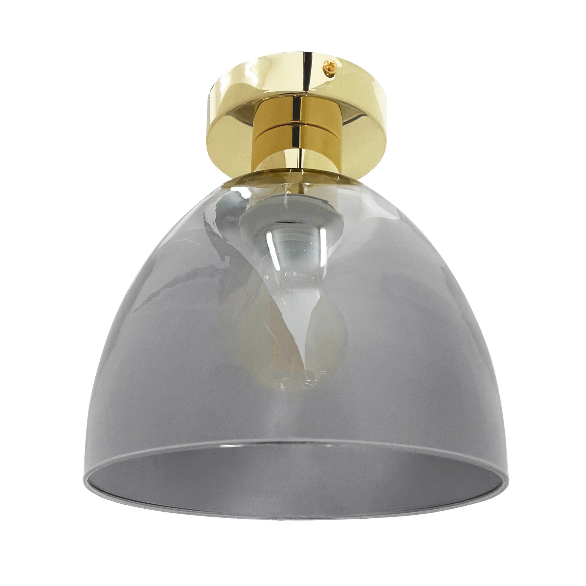 Lampa sufitowa lustrzana APP1302-1C Złota