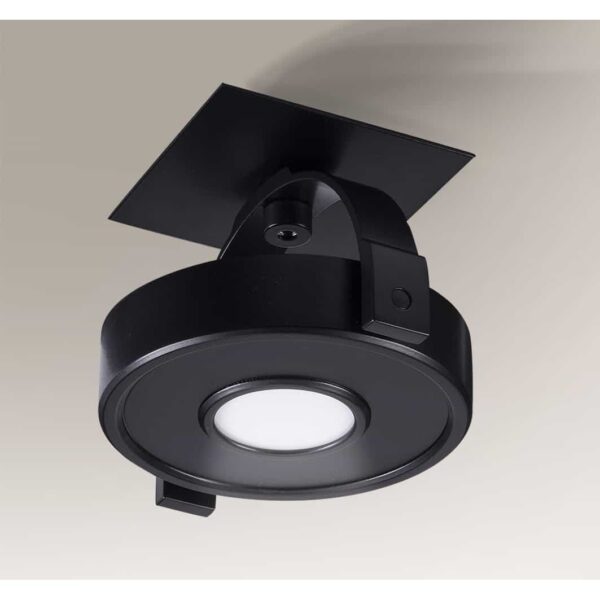 Reflektor sufitowy Antigo SAKURA B IL – czarny, LED, 3000 K – 7294