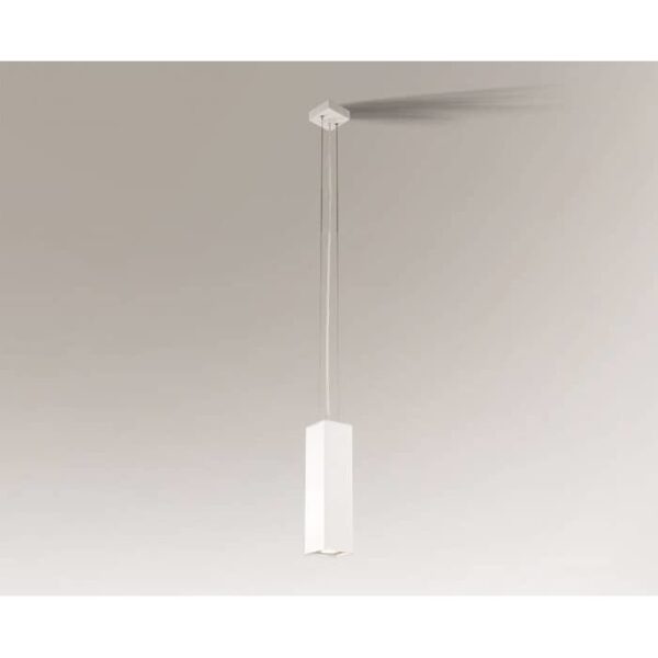Lampa wisząca nowoczesna Antigo KOBE – biała, 1 × GU10 – 7644