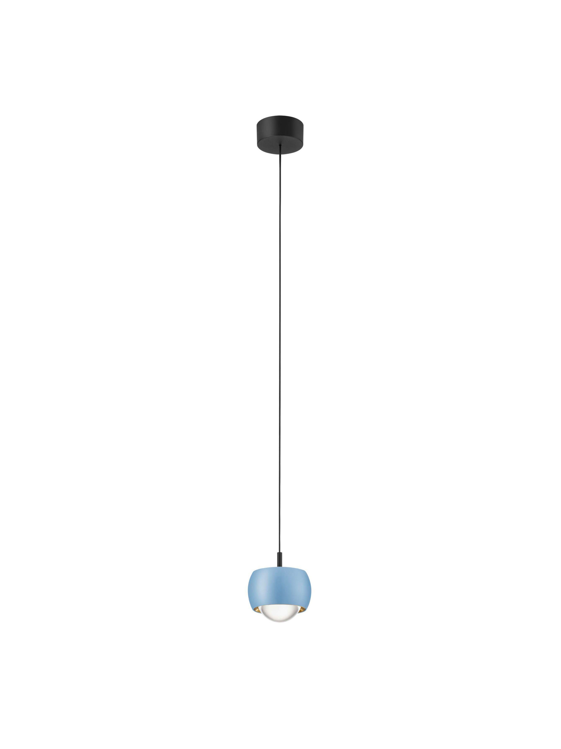Lampa wisząca nowoczesna Luces Exclusivas LIMA, niebieska, LED 13 W 3000 K, Ø 9,6 cm – LE44283 - obrazek 2