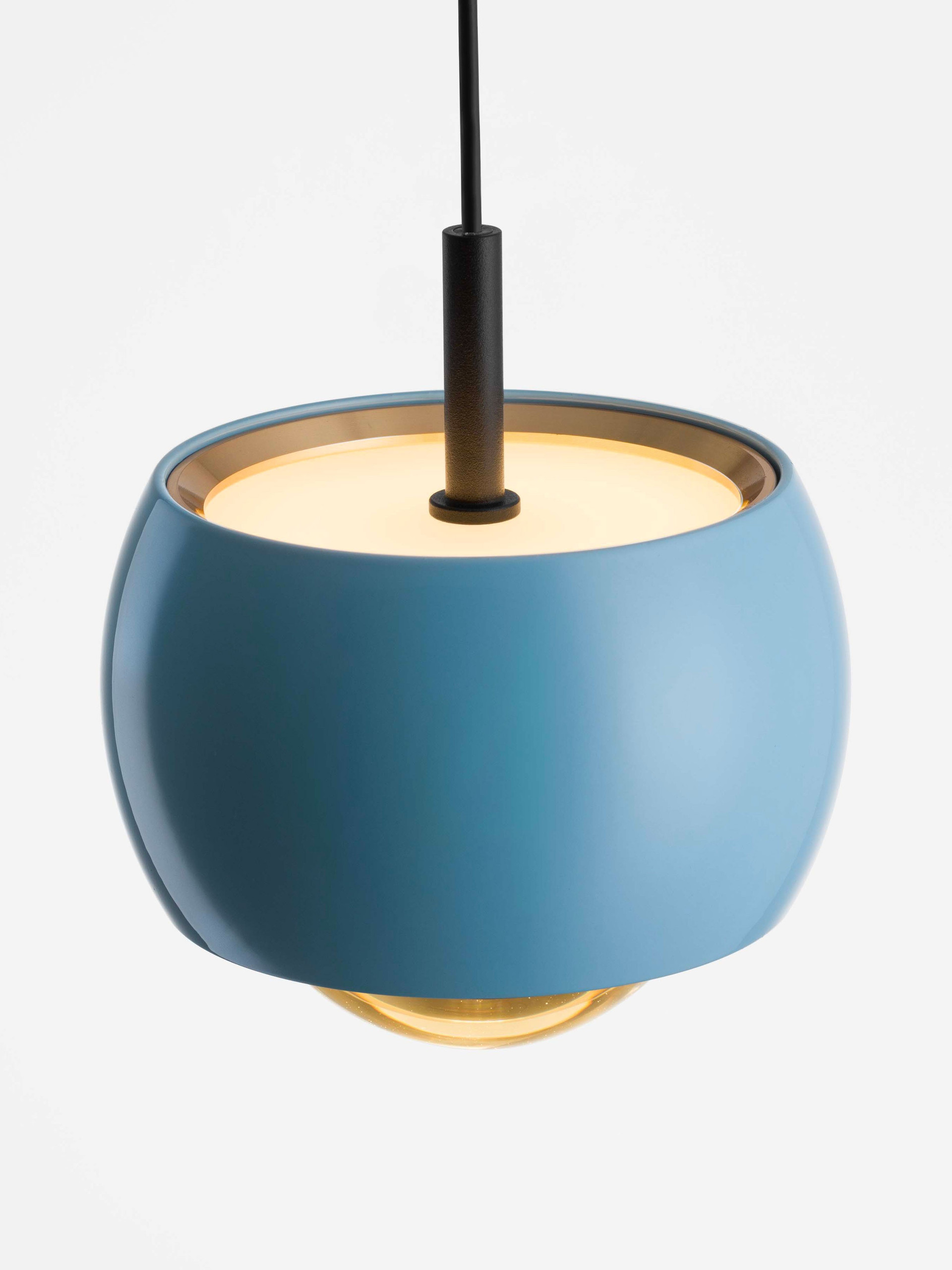 Lampa wisząca nowoczesna Luces Exclusivas LIMA, niebieska, LED 13 W 3000 K, Ø 9,6 cm – LE44283 - obrazek 5