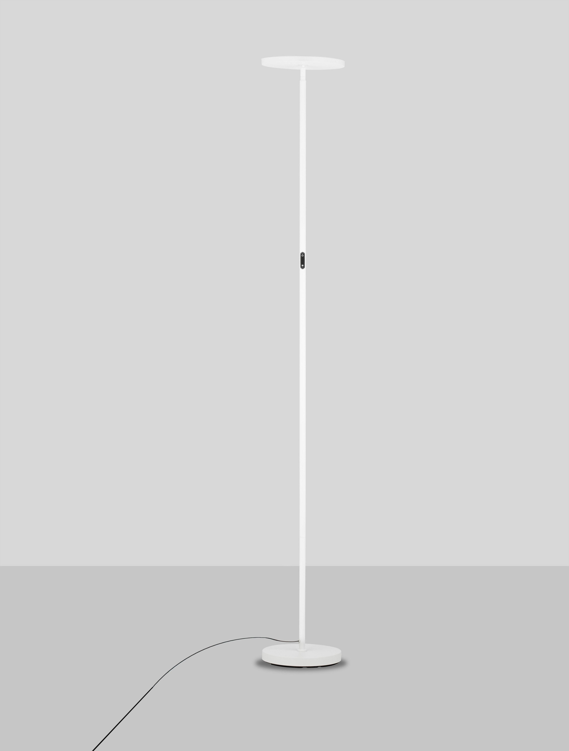 Lampa podłogowa nowoczesna Luces Exclusivas BUENA, biała, LED 30 W 3000 K, wys. 181 cm – LE44291 - obrazek 4