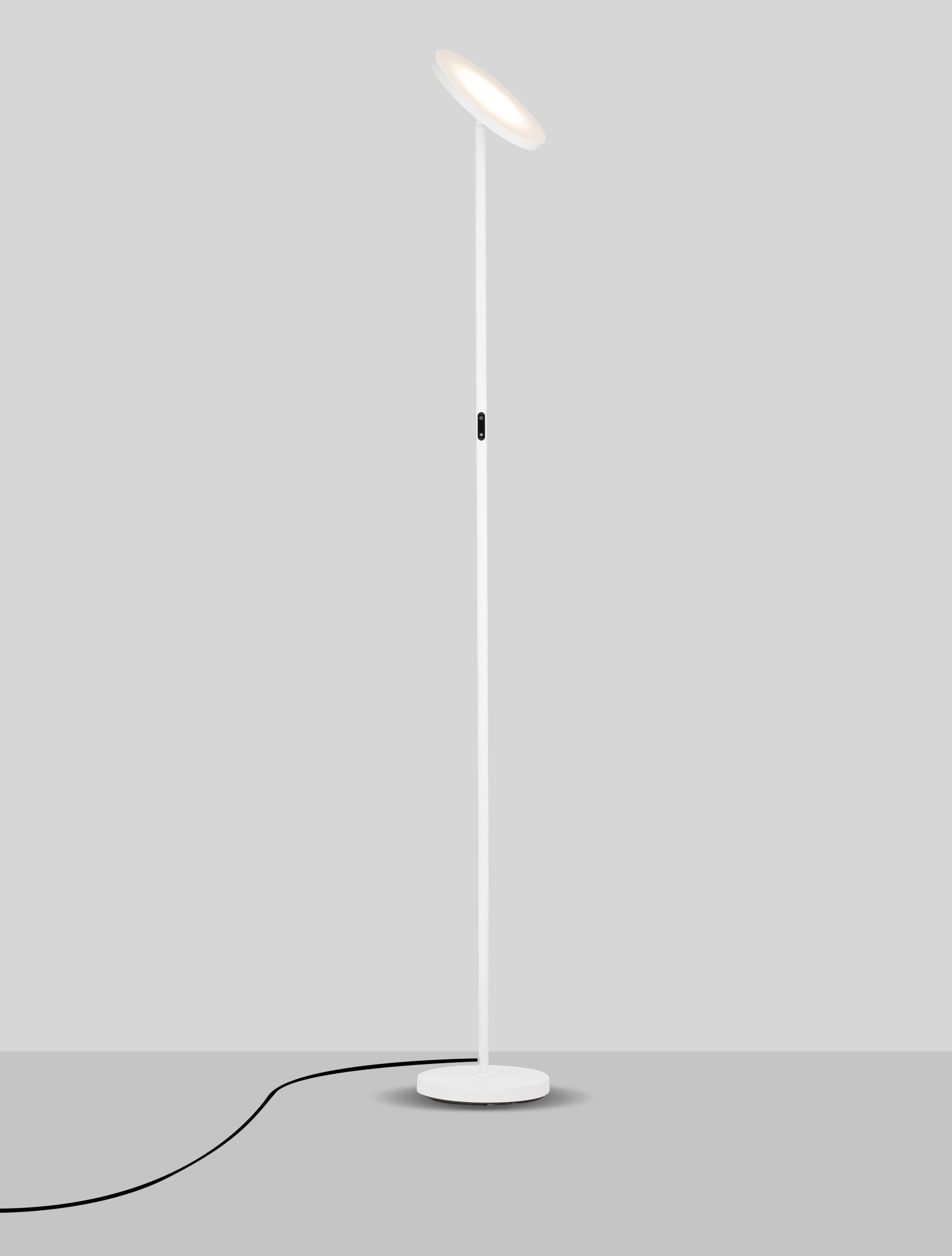 Lampa podłogowa nowoczesna Luces Exclusivas BUENA, biała, LED 30 W 3000 K, wys. 181 cm – LE44291 - obrazek 6