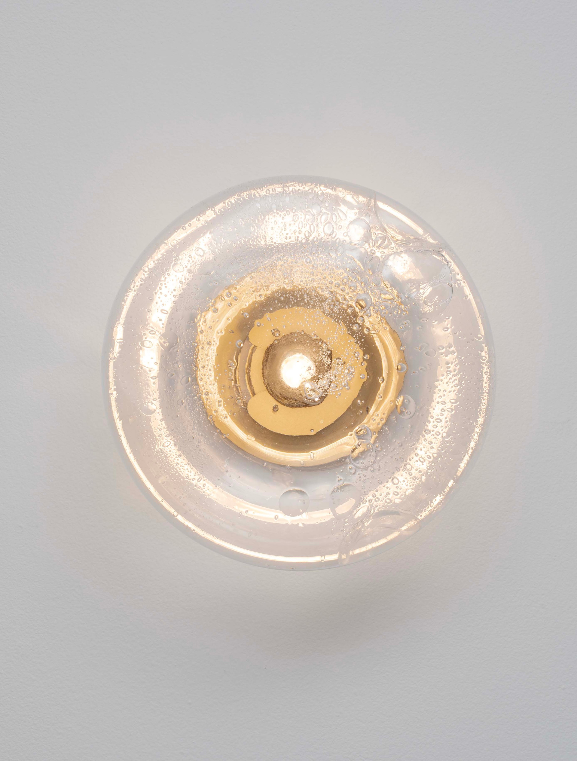 Kinkiet nowoczesny Luces Exclusivas NAYARIT, złoty, 1 × G9, Ø 26 cm – LE44933 - obrazek 6