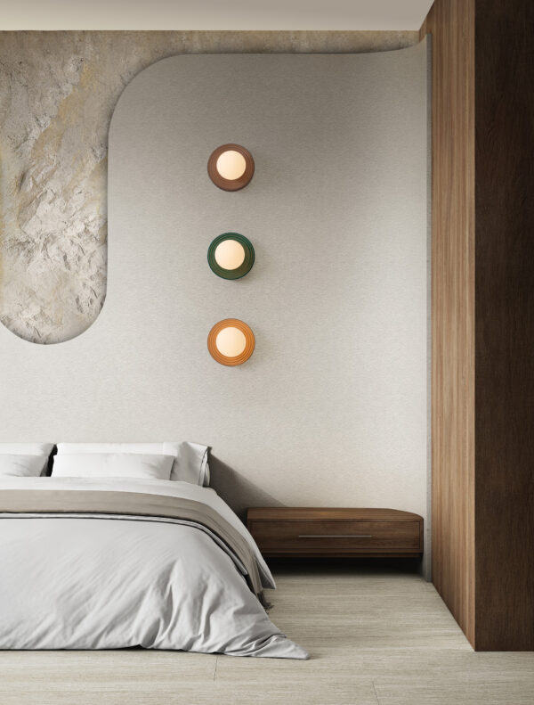 Kinkiet nowoczesny Luces Exclusivas MALVANO, biały, 1 × G9, Ø 16 cm – LE45263