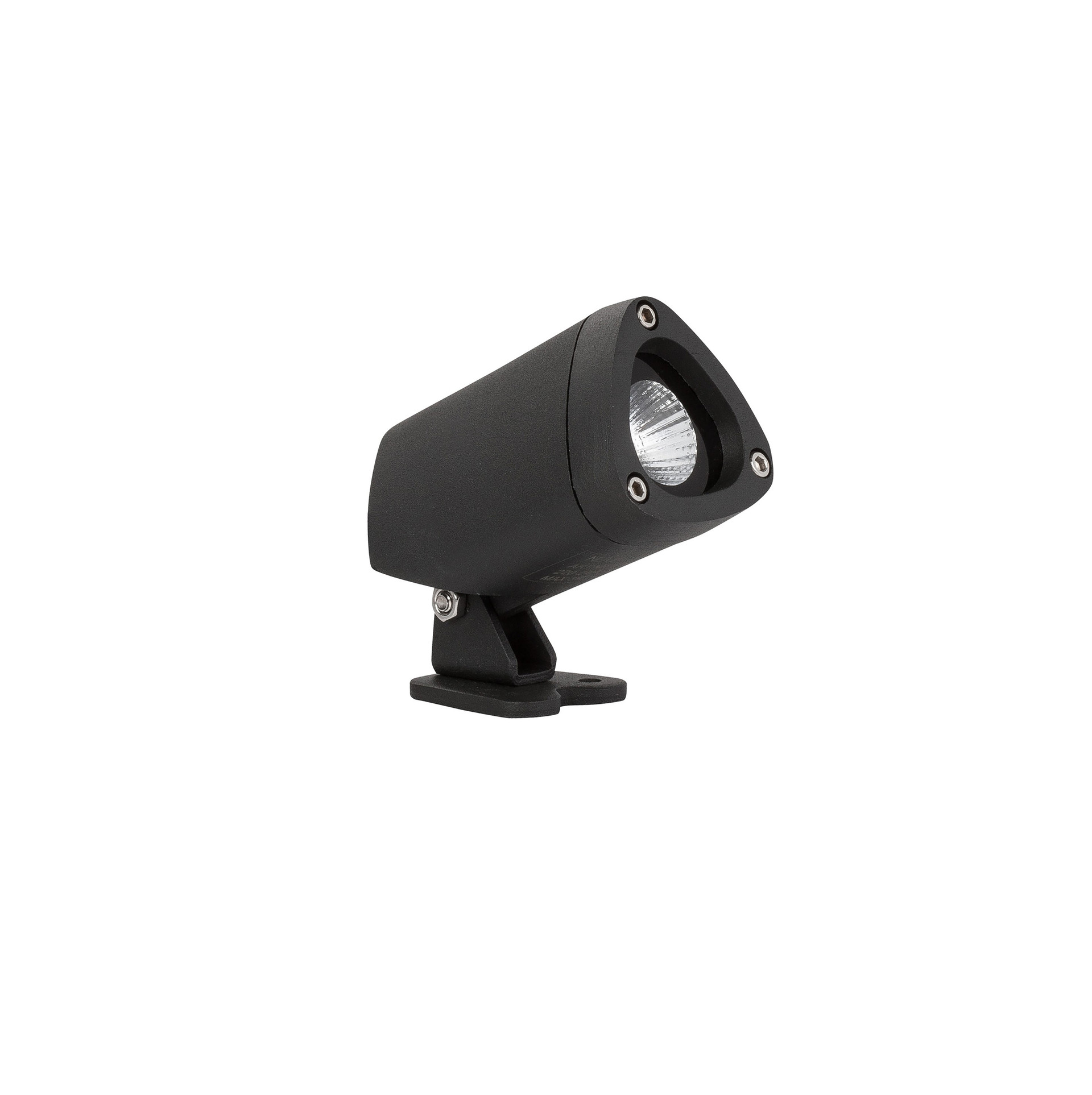 Reflektor ogrodowy minimalistyczny Luces Exclusivas TRUJILLO, czarny, LED 3 W 3000 K, Ø 4,2 cm – LE71454 - obrazek 2