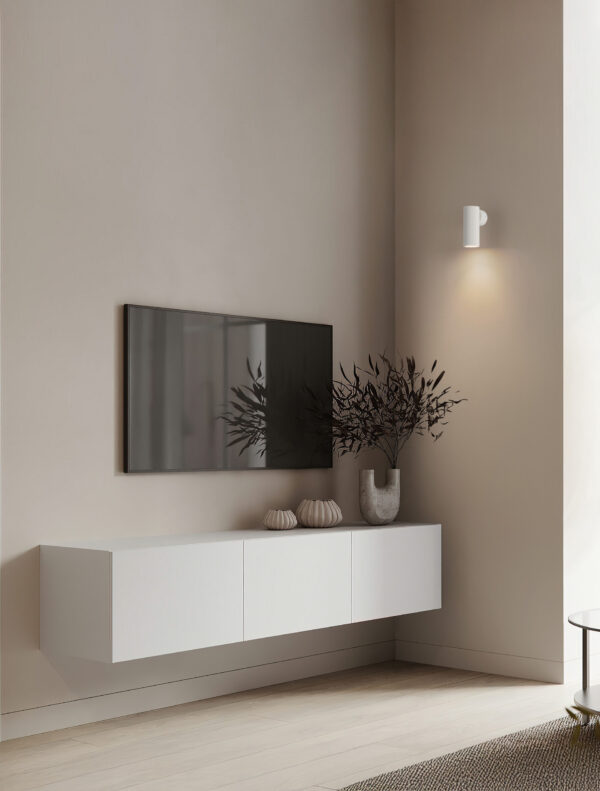 Kinkiet nowoczesny Luces Exclusivas SELMORA, biały, 1 × GU10, Ø 4 cm – LE45643